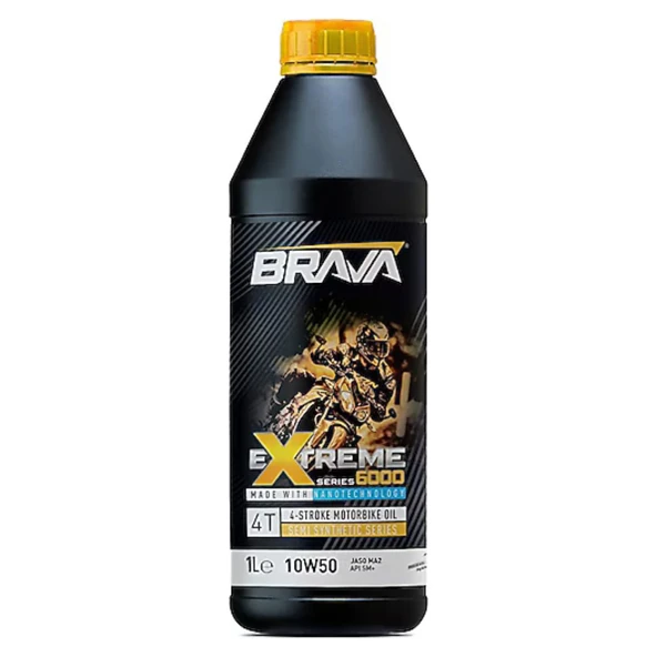 BRAVA EXTREME 6000 10W50 4T YAĞ 1LT ürün görseli 1