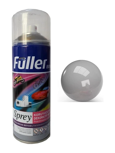 Füller Isıya Dayanıklı Sprey Boya Gümüş ürün görseli 1