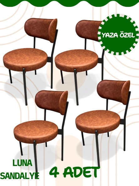 Luna Metal Sandalye ürün görseli 1
