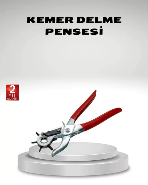 Nevamel® Delme Pensesi 6 Başlıklı Çok Amaçlı Paslanmaz Çelik Ergonomik ürün görseli 1