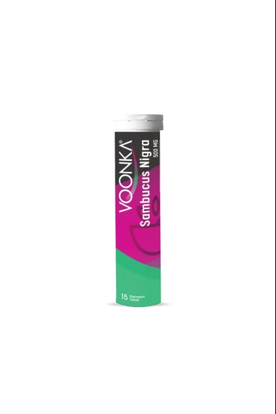Voonka Sambucus Nigra Propolis Complex 15 Efervesan Tablet - Resim 2