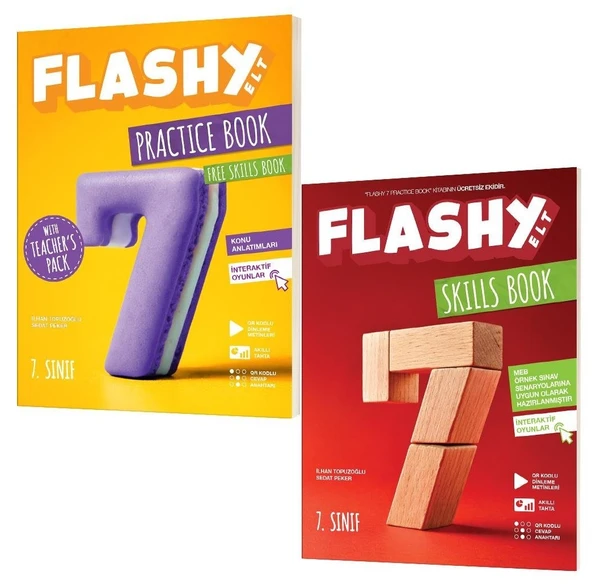 Flashy Elt 2026 7. Sınıf Practice Book + Skills Book 2 Kitap ürün görseli 1