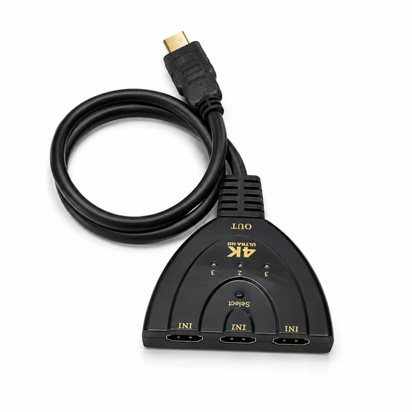 Hdmı Switch 4K 3 In 1 Out HDX1439 ürün görseli 1