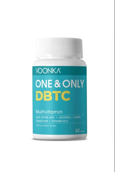 Voonka One Only DBTC Multivitamin 60 Tablet ürün görseli 1