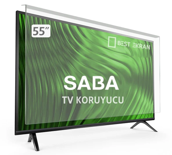SABA SB55500 TV EKRAN KORUYUCU - Saba 55" inç 139 Ekran Koruyucu Smart4k Webos ürün görseli 1