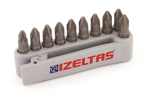 POZİDRİV BİTS UÇ SET 10 PARÇA PZ1X25 MM ürün görseli 1