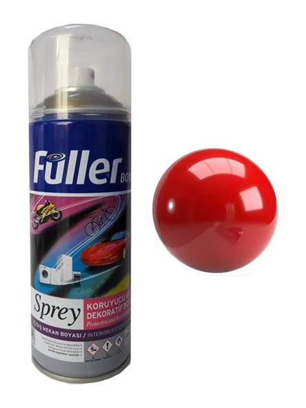 Füller Bayrak Kırmızı Sprey Boya ürün görseli 1