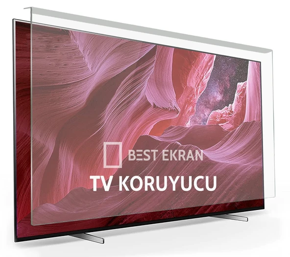 Haier H55K800UX TV EKRAN Koruyucu - Haier 55" inç Tv Ekran Kırılmaz paneli ürün görseli 1