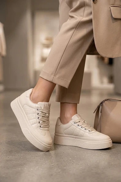 Solmaz BDLZ2011 Vizon Kadın Sneaker ürün görseli 1