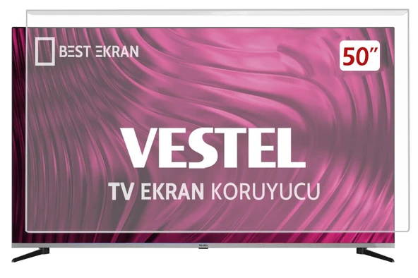 VESTEL 50UA9631 TV EKRAN KORUYUCU - Vestel 50" inç 126 Ekran Koruyucu ürün görseli 1
