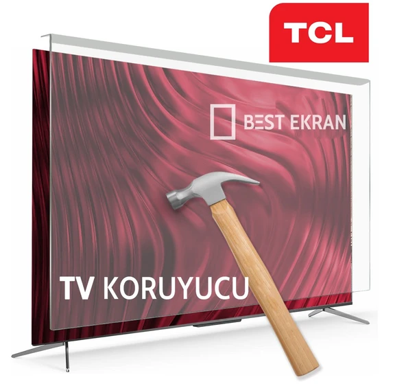 TCL 65T8D TV EKRAN KORUYUCU - Tcl 65" inç miniled Dimming 4K Premium QLED Google TV ürün görseli 1