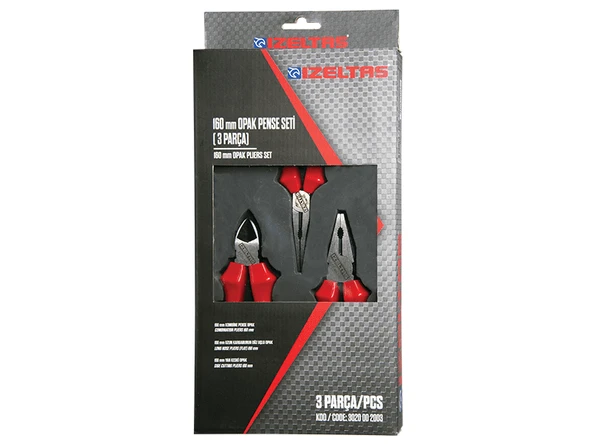 PENSE YANKESKİ KARGA BURUN 160 MM 3 PARÇA SET ürün görseli 1