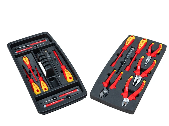 PLASTİK TAKIM ÇANTASI 19" ELEKTRİKÇİ SET 23 PARÇA ürün görseli 1