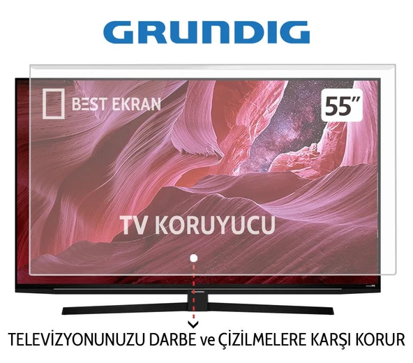 Grundig Monaco 55 GHQ 9550 Tv Ekran Koruyucu 139 cm (4K Ultra HD ürün görseli 1