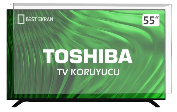 Toshiba 55QA2363DT Tv Ekran Koruyucu - Toshiba 55" inç 139 cm QLED Ekran Koruyucu ürün görseli 1