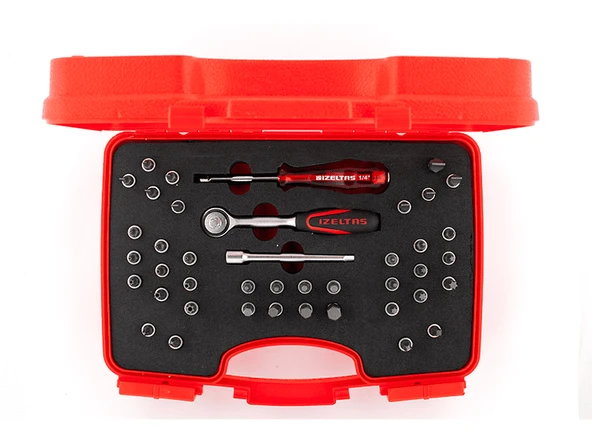 BİTS UÇLU LOKMA TAKIM 42 PARÇA 1/4" ürün görseli 1