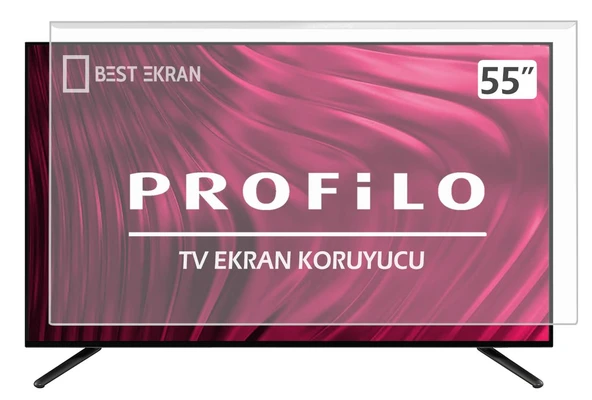 PROFİLO 55PA535ESG TV EKRAN KORUYUCU - Profilo 55" inç 140 Ekran Uydu Alıcılı 4K Ultra HD Android LED Ekran Koruyucu ürün görseli 1