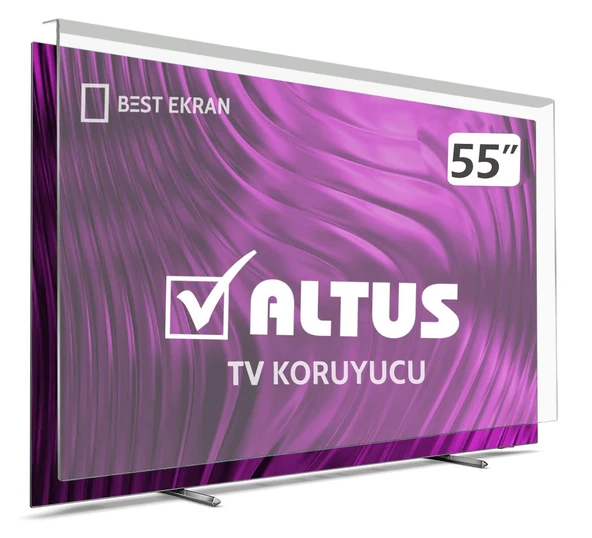 ALTUS 55" inç 139 cm Tv Ekran Koruyucu ürün görseli 1