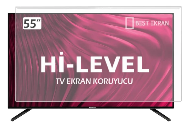 Hi Level HL55UMN256 TV EKRAN KORUYUCU - Hi level 55" inç 140cm led webos Ekran Koruyucu ürün görseli 1