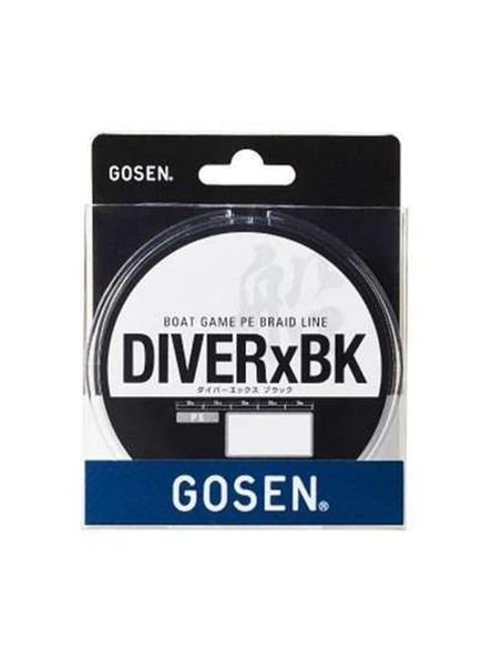 Diver-X BK Bot Game PE 4 300mt Black Line İp Misina ürün görseli 1