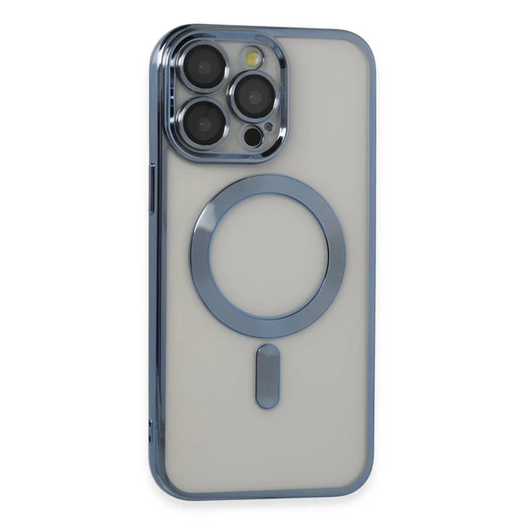 İphone 14 Pro Max Kılıf Kross Magneticsafe Kapak - Sierra Blue ürün görseli 1