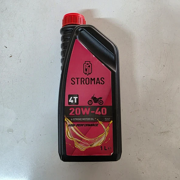 STROMAS 20W40 4T YAĞ 1LT ürün görseli 1