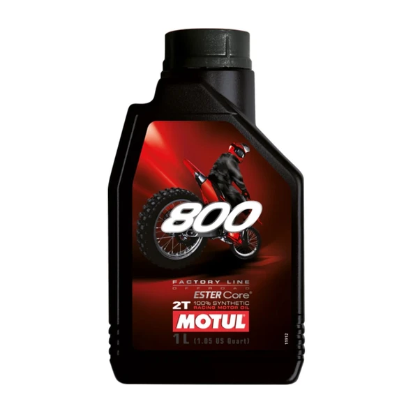 MOTUL 800 2T CROSS BENZİN YAĞI 1LT ürün görseli 1