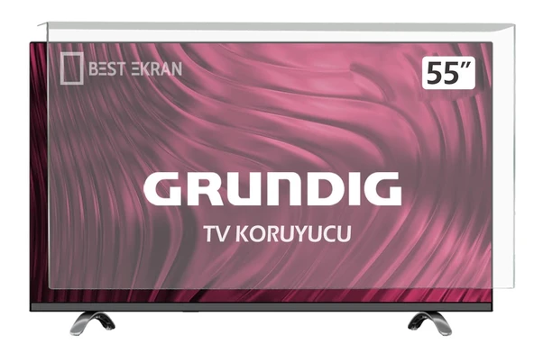 GRUNDIG 55GDU7905B TV EKRAN KORUYUCU - Grundig 55" inç 139  Ekran Koruyucu 55 GDU 7905B ürün görseli 1