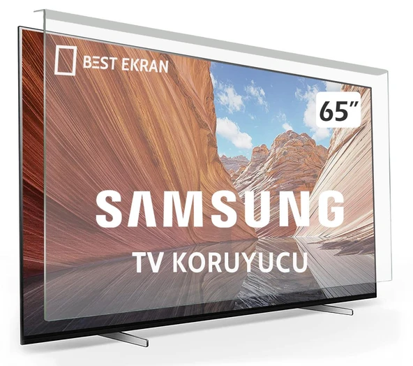 Samsung 65" inç 165 Ekran Koruyucu (Kırılmaz Panel) ürün görseli 1