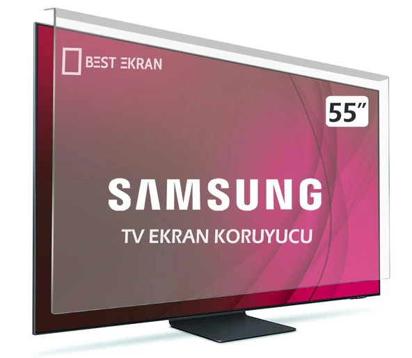 SAMSUNG 55S90C TV EKRAN KORUYUCU - Samsung 55" inç 138 cm Ekran Koruyucu QE55S90CATXTK 55’’ OLED 4K S90C ürün görseli 1
