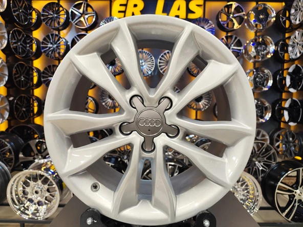 4 Adet AUDİ ORIJINAL 7.5*17 5*112 ET56 ET56 57.1 SILVER JANT REVİZE EDİLMİŞ (Takım) ürün görseli 1