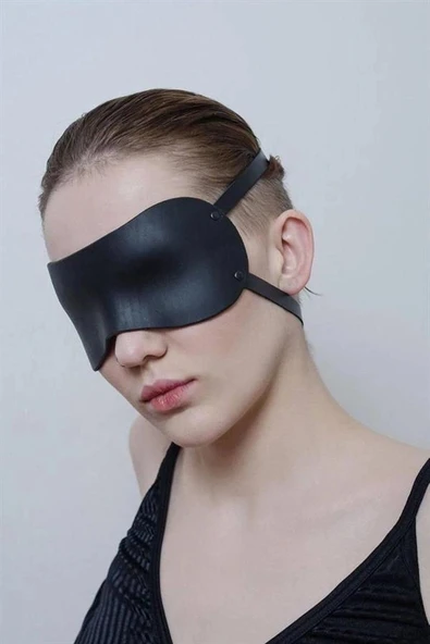 Nevamel® Düz Siyah Maske Uyku Gözlüğü ürün görseli 1