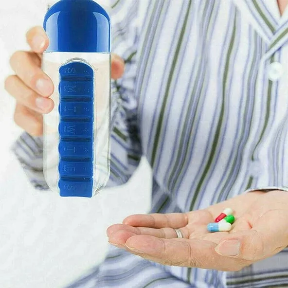 Pillbox Su Matarası ürün görseli 1