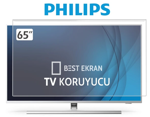 Philips 65PUS9000 TV EKRAN KORUYUCU - Philips 65" inç 164 cm The One TV Kırılmaz koruyucu ürün görseli 1