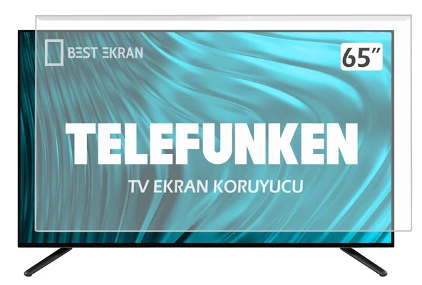 TELEFUNKEN 65TU9080UA Tv Ekran Koruyucu - Telefunken 65" inç 165 Ekran Koruyucu ürün görseli 1
