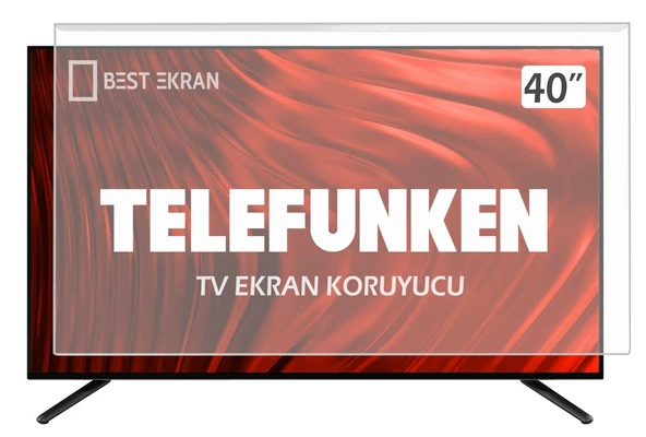 Telefunken 40XT3000D Tv Ekran Koruyucu - 40" inç 100 cm Tv Ekran Koruma Paneli ürün görseli 1