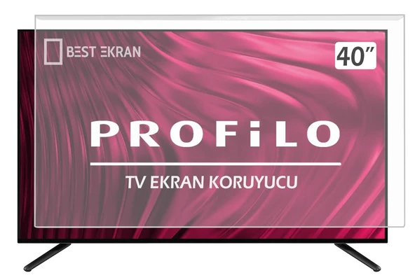 PROFİLO 40PA300E TV EKRAN KORUYUCU - Profilo 40" inç Tv Ekran Koruyucu ürün görseli 1