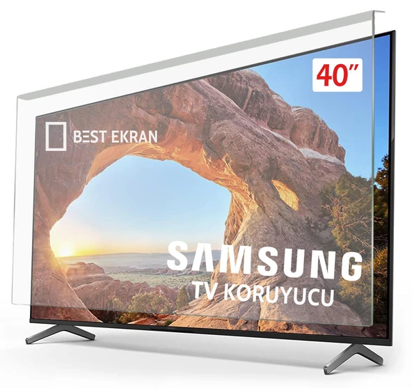 SAMSUNG 40H5373 TV EKRAN KORUYUCU - Samsung 40" inç  Ekran Şeffaf Koruma paneli ürün görseli 1