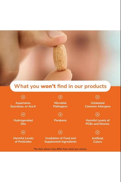 Now Foods Magnesium Glycinate 180 Tablets - Resim 5