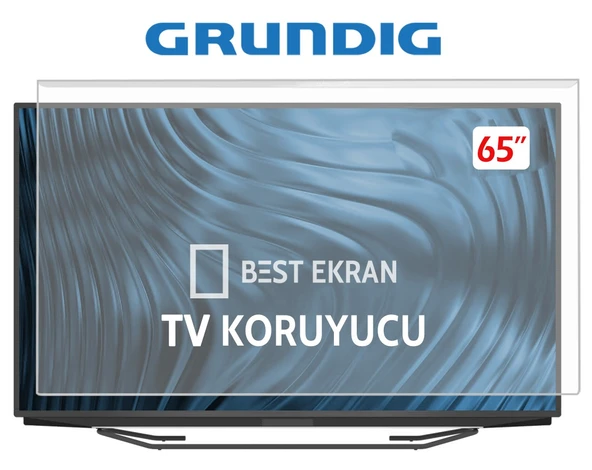 Grundig 65 GQ 800A TV EKRAN KORUYUCU - Grundig 65" inç Qled 164 cm Tv Ekran Koruyucu 65GQ800A ürün görseli 1