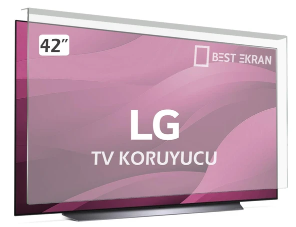 LG 42UB820V TV EKRAN KORUYUCU - LG 42" inç 106 Ekran Şeffaf Koruma paneli ürün görseli 1