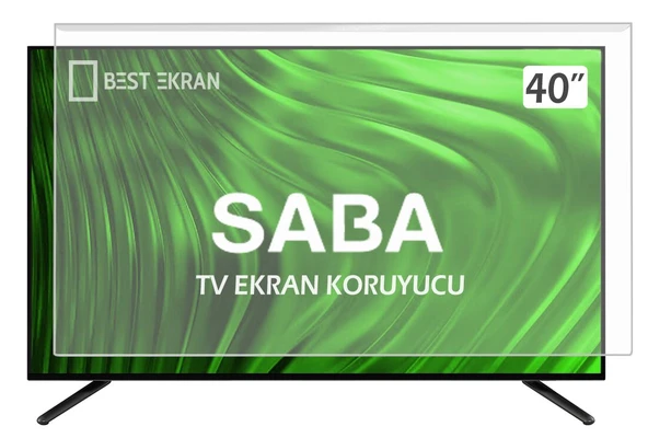 Saba 40" inç 102 Ekran Tv Ekran Koruyucu ürün görseli 1