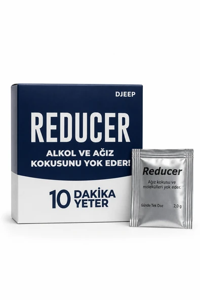 Reducer Alkol ve Ağız Kokusu Giderici Nefes Ferahlığı Saşesi ürün görseli 1