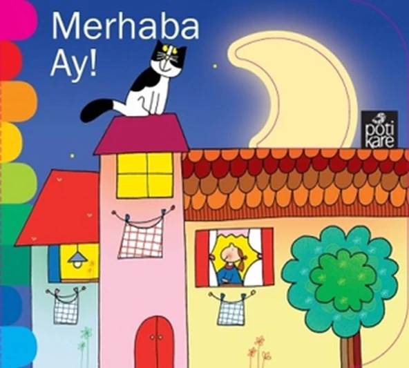 Delikli Kitaplar Serisi - Merhaba Ay! ürün görseli 1