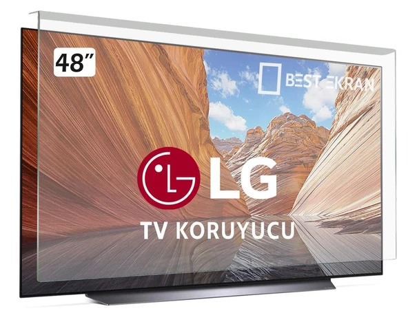 LG OLED48A26LA Tv Ekran Koruyucu -  Lg 48" Tv Ekran Koruyucu ürün görseli 1