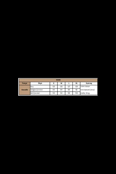 Nevamel® Dantelli Dekolteli Ve Yırtmaçlı Gecelik - Resim 3