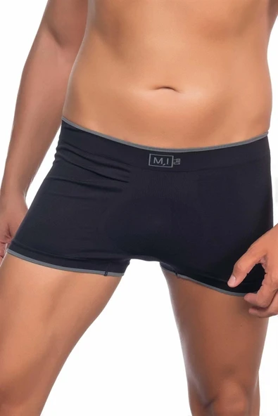 Nevamel® Siyah Mi Emay 2103 Soft Erkek Boxer (Kod:2103) ürün görseli 1
