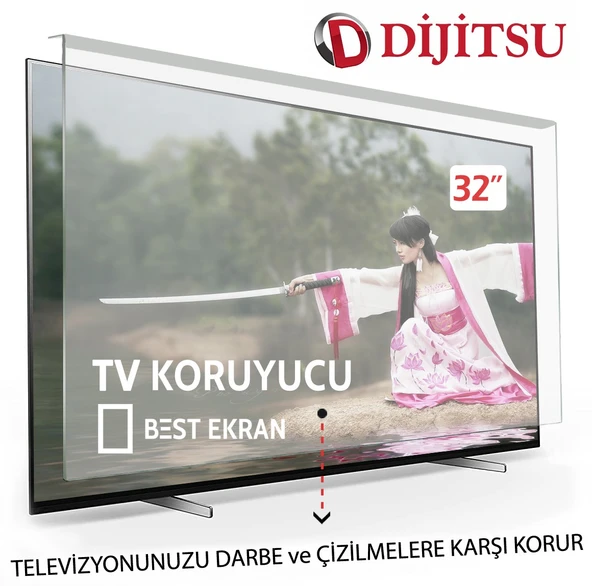 DİJİTECH 32" inç 80cm 82 Ekran Qled Tv Ekran Koruyucu ürün görseli 1
