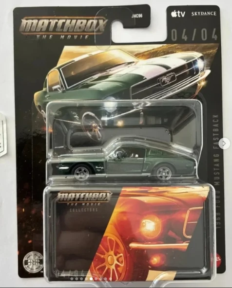 2026 Matchbox The Movie 1968 Ford Mustang Fastback ürün görseli 1