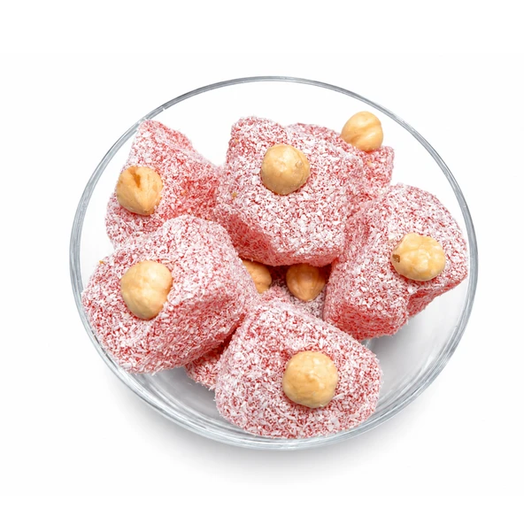Lokum Fındıklı Çilekli 1 kg - Resim 3
